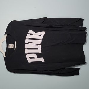 PINK Long sleeve T-shirts